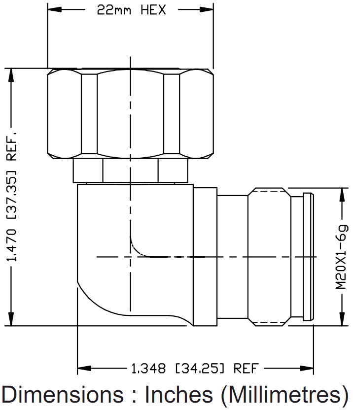 מחבר קונקטור מתאם זווית קואקסיאלי 4.3-10
